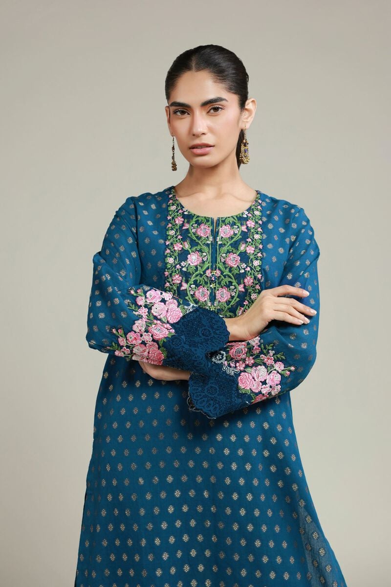 Embroidered | Jacquard | Jacquard Tailored Set | USD 70.00