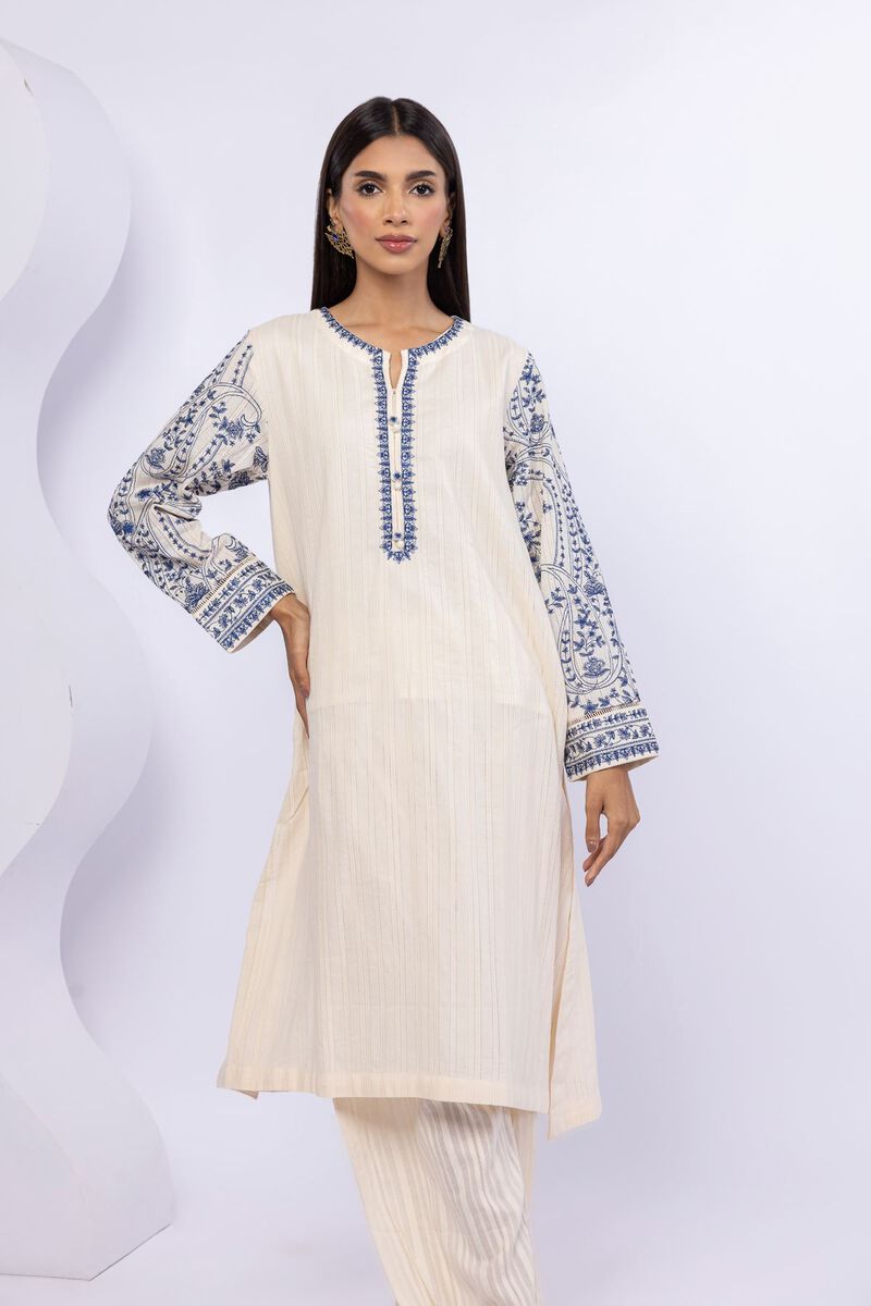 Embroidered | Leno | Kurta | USD 10.50