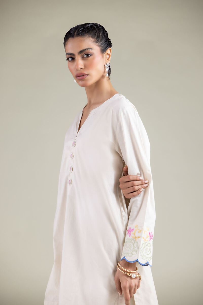 Embroidered | Textured Cotton | Kurta | USD 35.00
