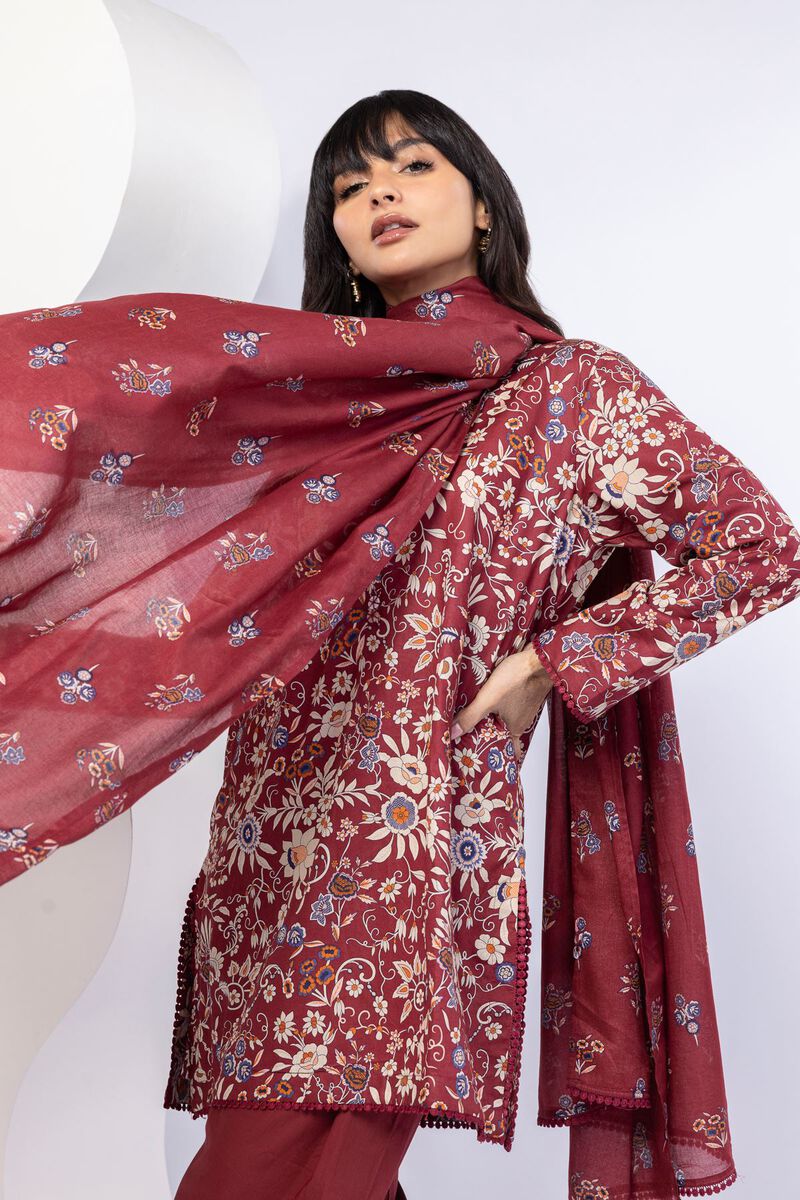 Printed | Lawn | Dupatta | USD 3.60