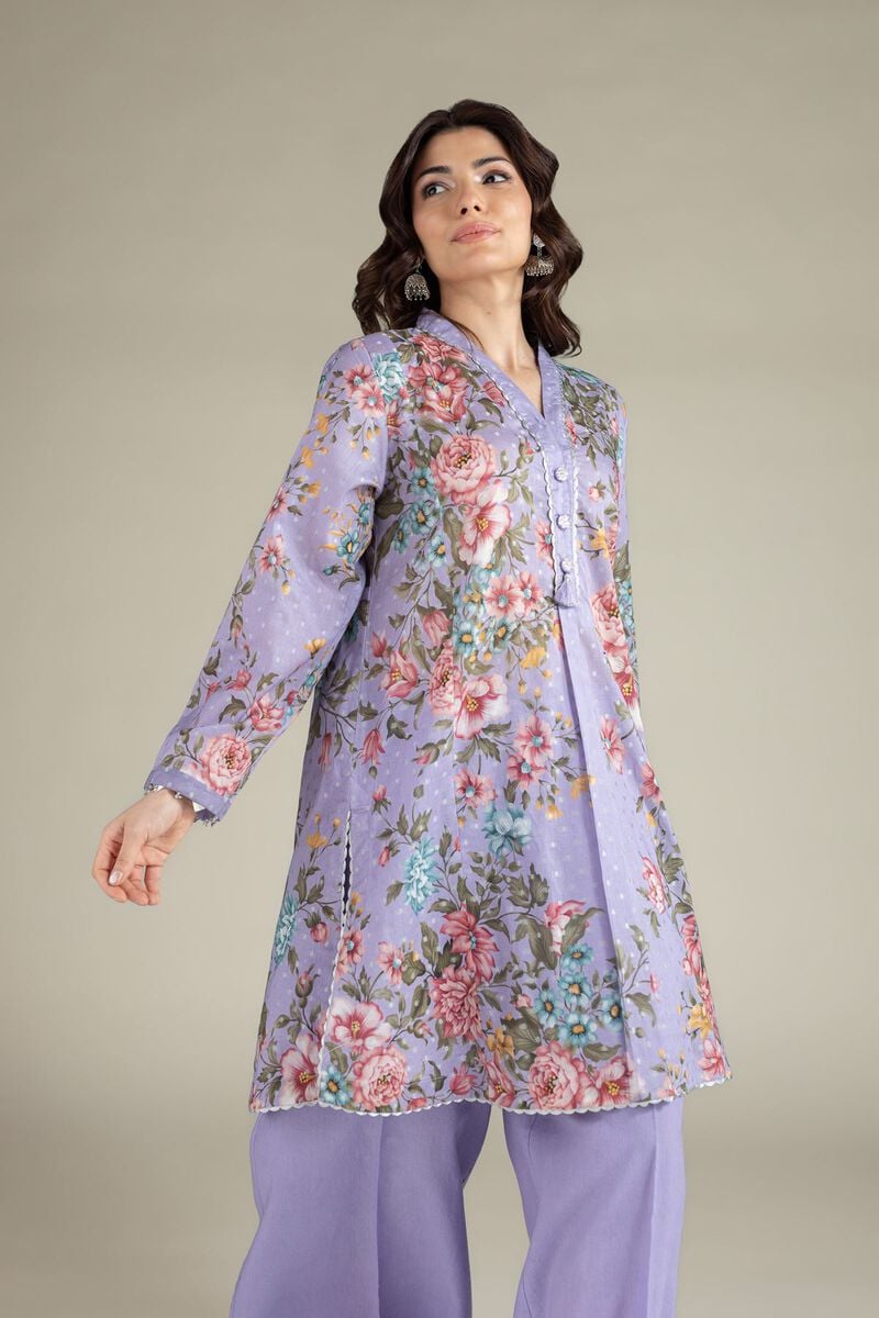 Printed | Jacquard | Tailored 2 Piece | Top and Bottom | USD 45.00