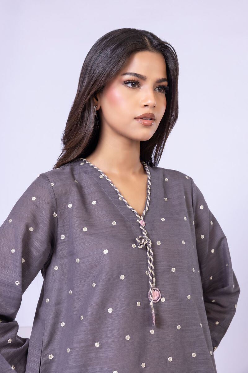 Embroidered | Textured Cotton | Kurta | USD 30.00