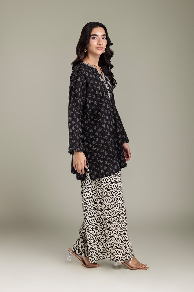 Embroidered | Light Khaddar | Black Khaddar Tailored | null