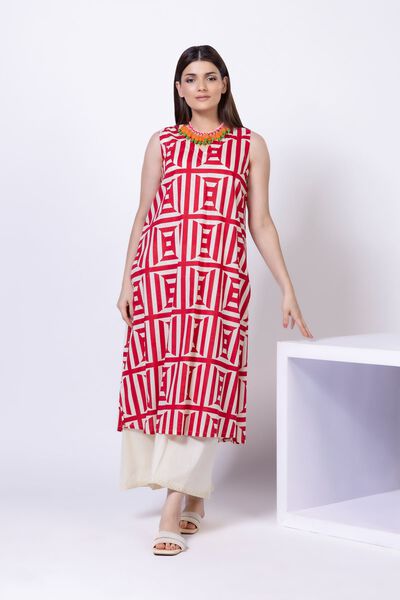 Printed | Crosshatch Poplin | Kurta | USD 12.50