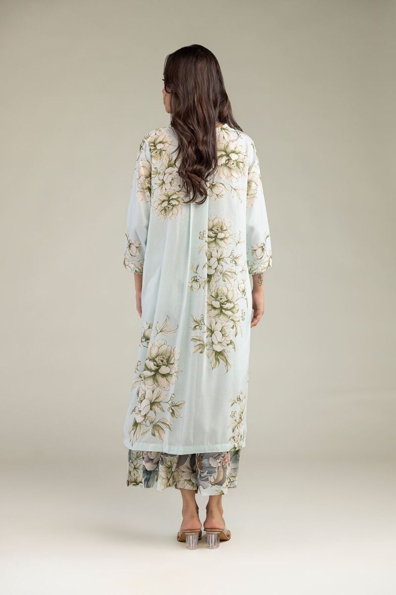 Printed | Viscose | Long Floral Kurta | USD 35.00