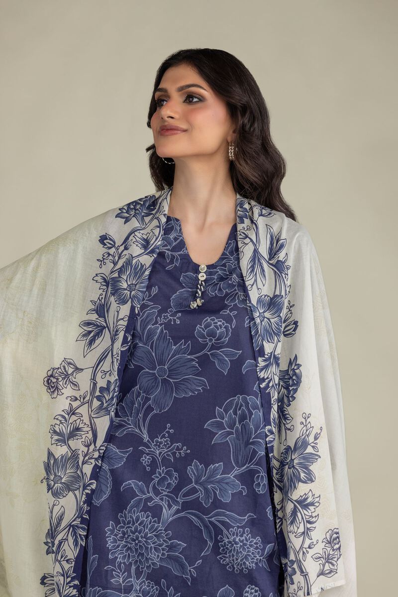 Embroidered | Lawn | Lawn Floral Dupatta  | USD 25.00