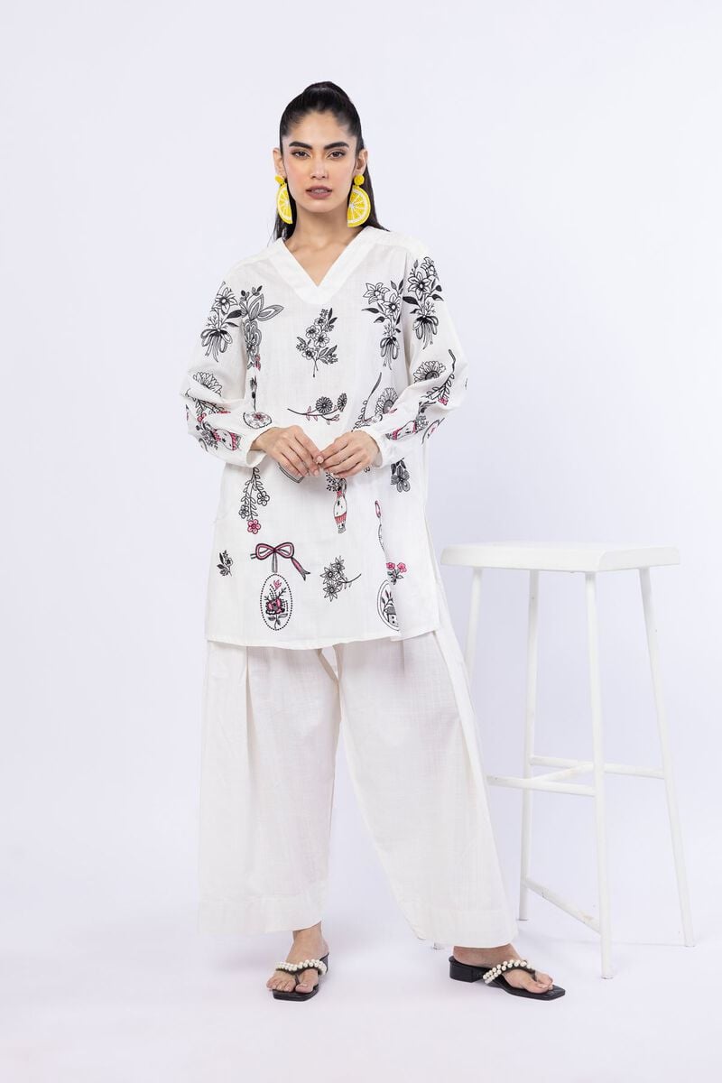 Dyed | Crosshatch Poplin | Pants | USD 10.00