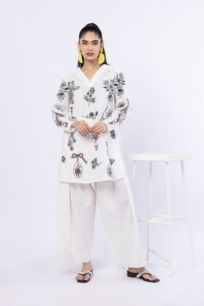 Dyed | Crosshatch Poplin | Pants | USD 20.00