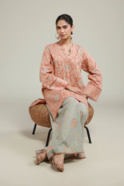 Printed | Lawn | Tailored 2 Piece | Top and Bottom | USD 45.00