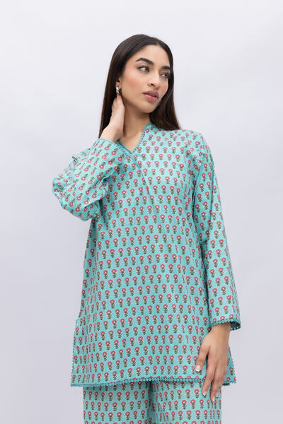 Printed | Crosshatch Poplin | Kurta | USD 25.00