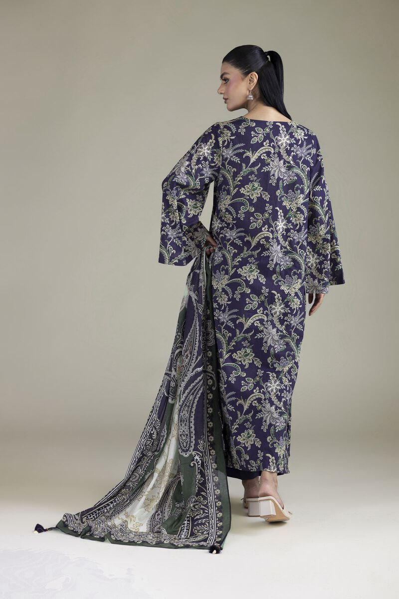 Printed | Lawn | Black Tailored Lawn | USD 65.00