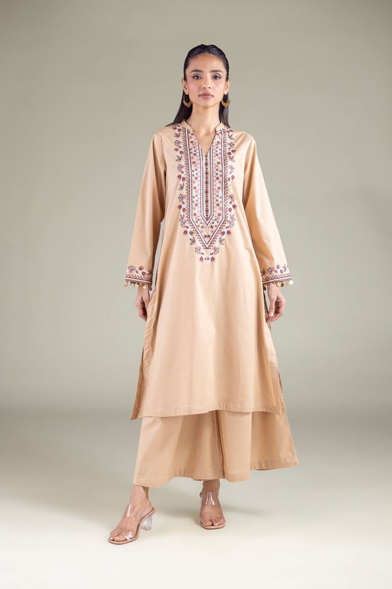 Embroidered | Cambric | Pants | USD 30.00