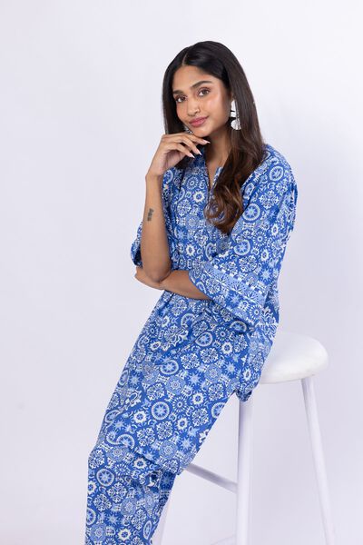 Printed | Cambric | Kurta | USD 10.00