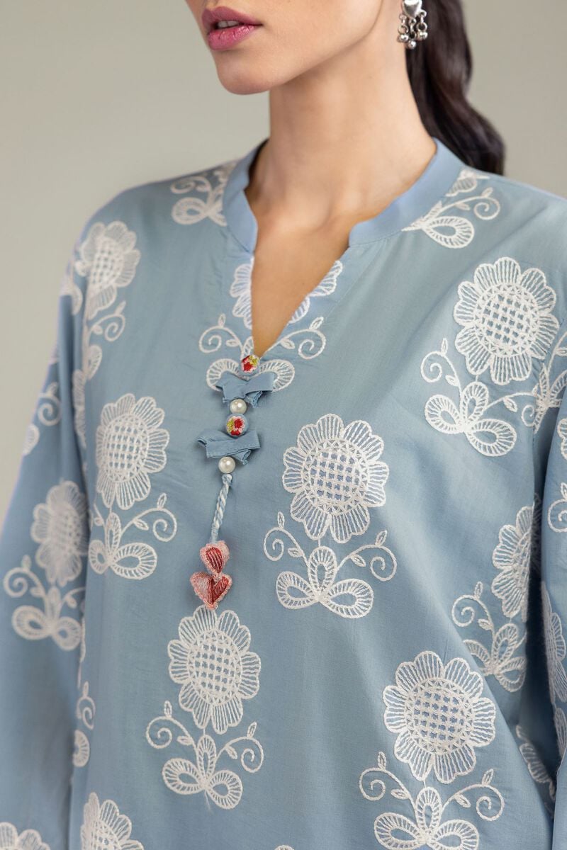 Embroidered | Cambric | Kurta | USD 45.00