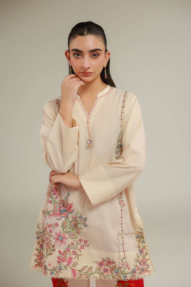 Embroidered | Cambric | Kurta | USD 40.00
