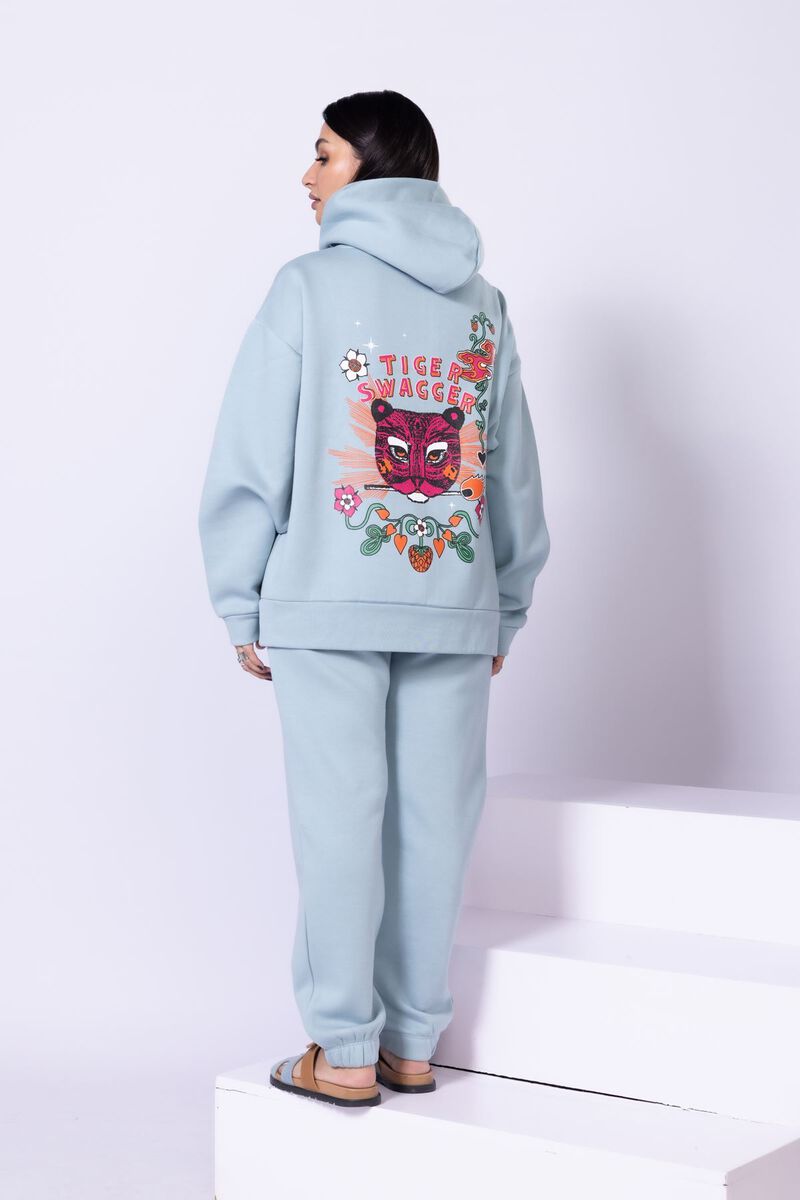 Printed | Cotton Polyester Fleece | Hoodie | USD 6.00