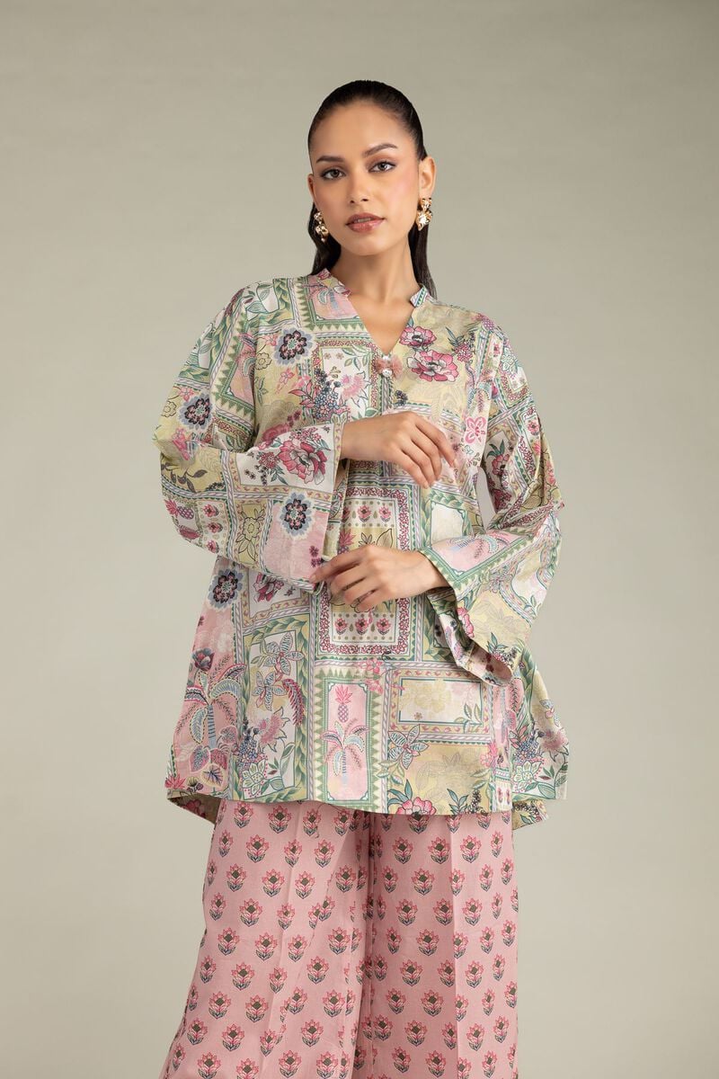 Printed | Cambric | Floral Cambric Kurta | USD 35.00