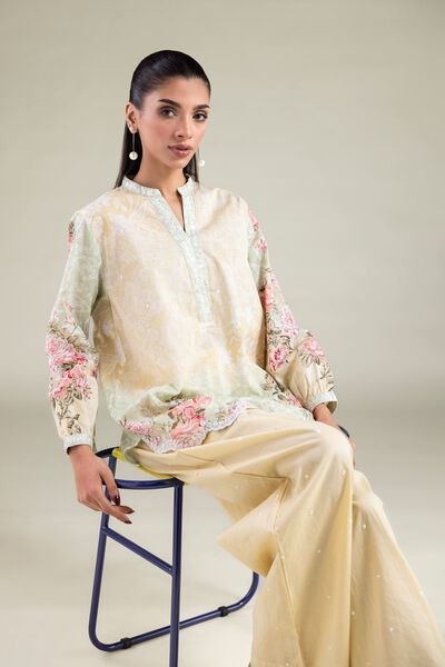 Embroidered | Cambric | Tunic | USD 35.00