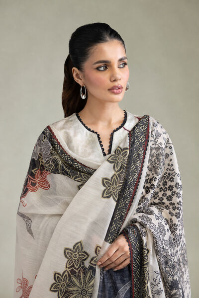 Embroidered | Lawn | Lawn 3-Piece Tailored | USD 80.00