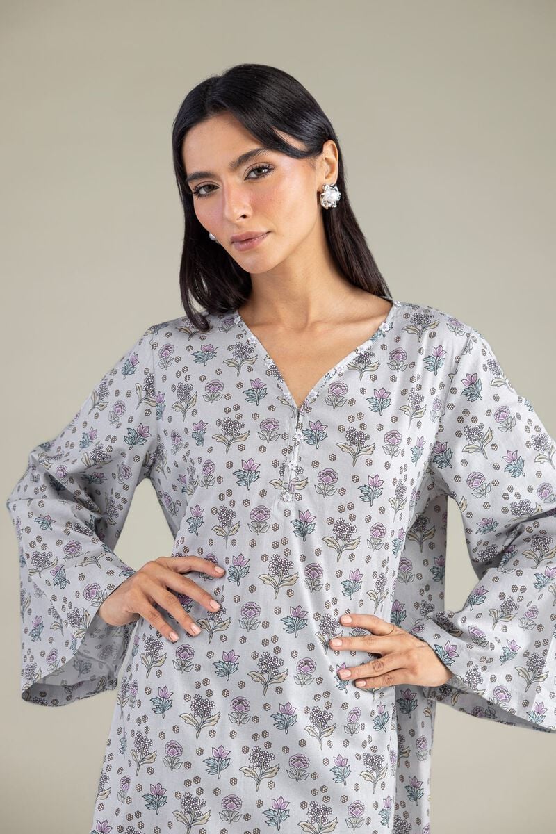Printed | Cambric | Floral Cambric Kurta | USD 35.00