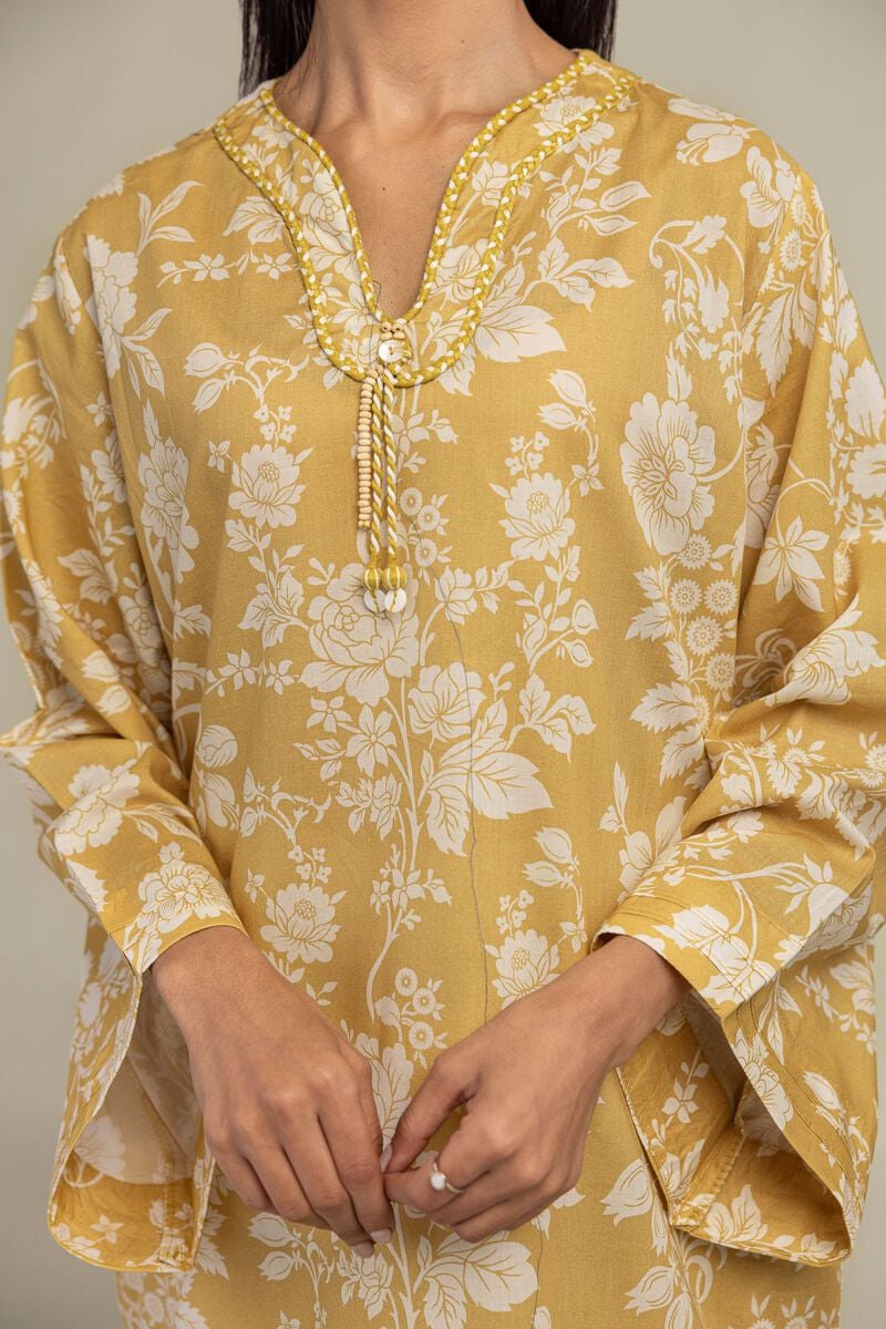 Printed | Cambric | Cambric Longline Kurta | USD 35.00