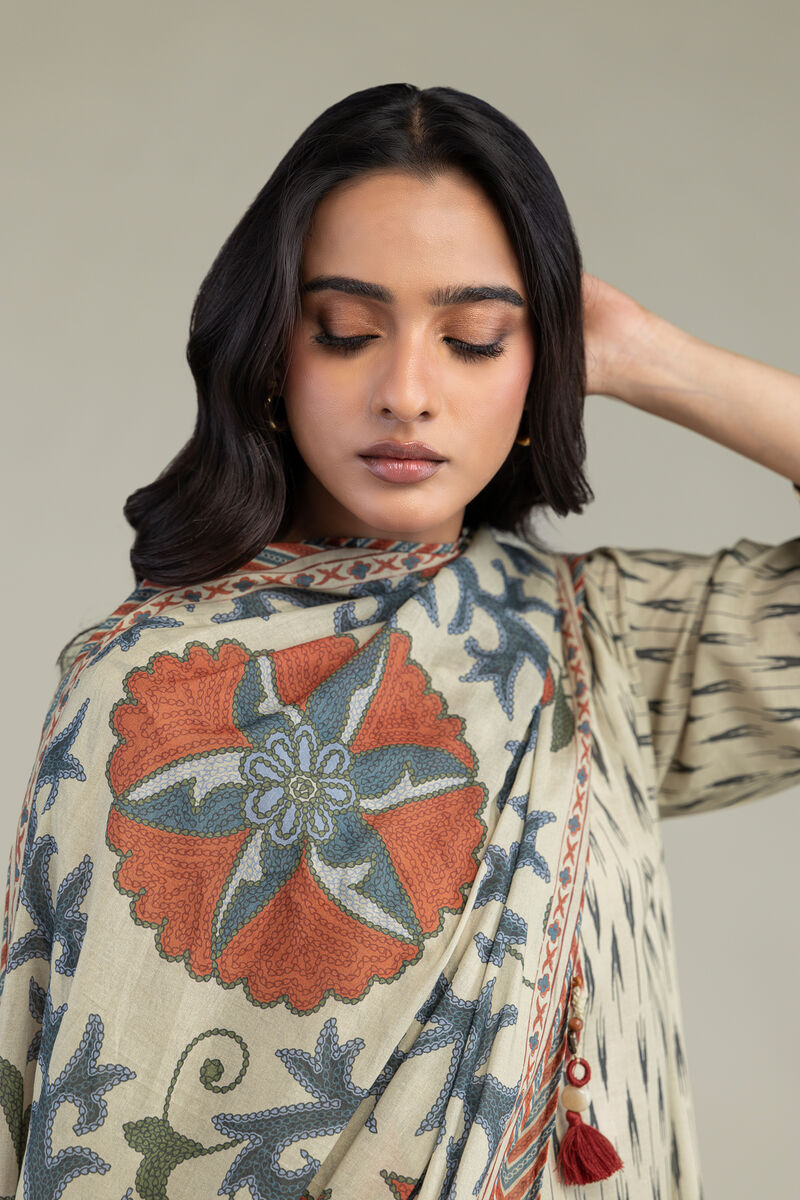 Printed | Lawn | Floral Lawn Dupatta | USD 30.00