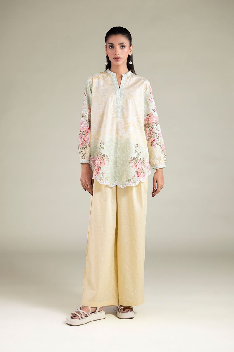 Embroidered | Cambric | Trousers | USD 30.00