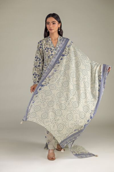 Printed | Lawn | Floral Lawn Dupatta | USD 30.00