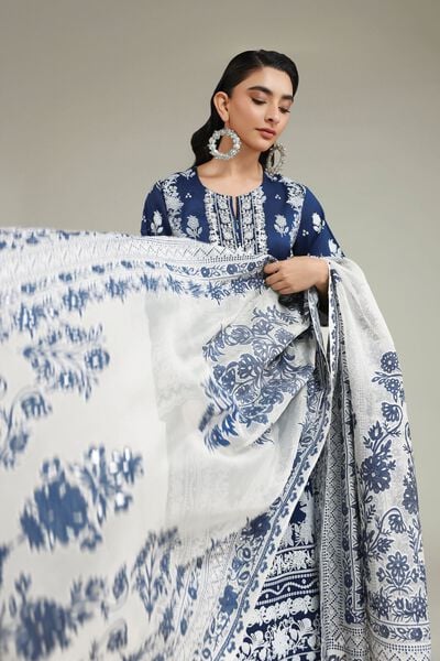 Embroidered | Cambric | Cambric 3-Piece Set | USD 85.00