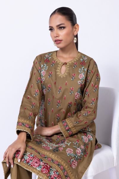 Embroidered | Cambric | Kurta | USD 26.00
