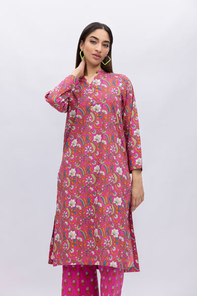 Printed | Crosshatch Poplin | Kurta | USD 25.00