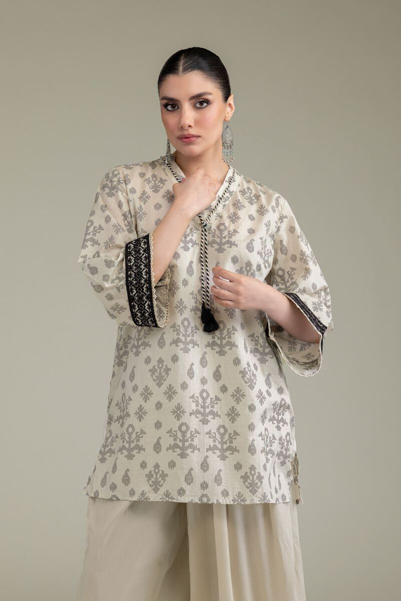 Embroidered | Lawn | Lawn V-Neck Kurta | USD 40.00