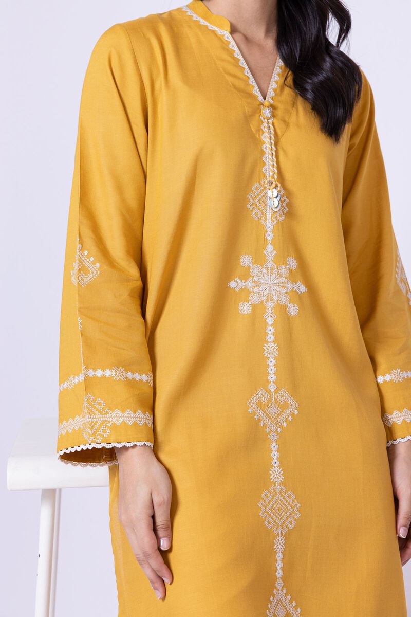 Embroidered | Dull Raw Silk | Kurta | USD 30.00