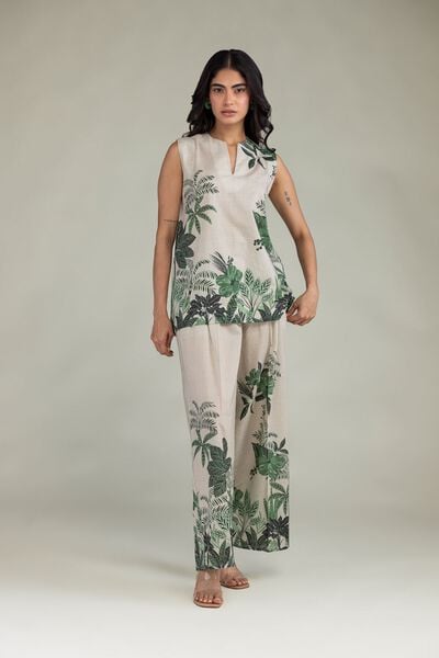 Printed | Cambric | Printed Cambric Trousers | USD 30.00