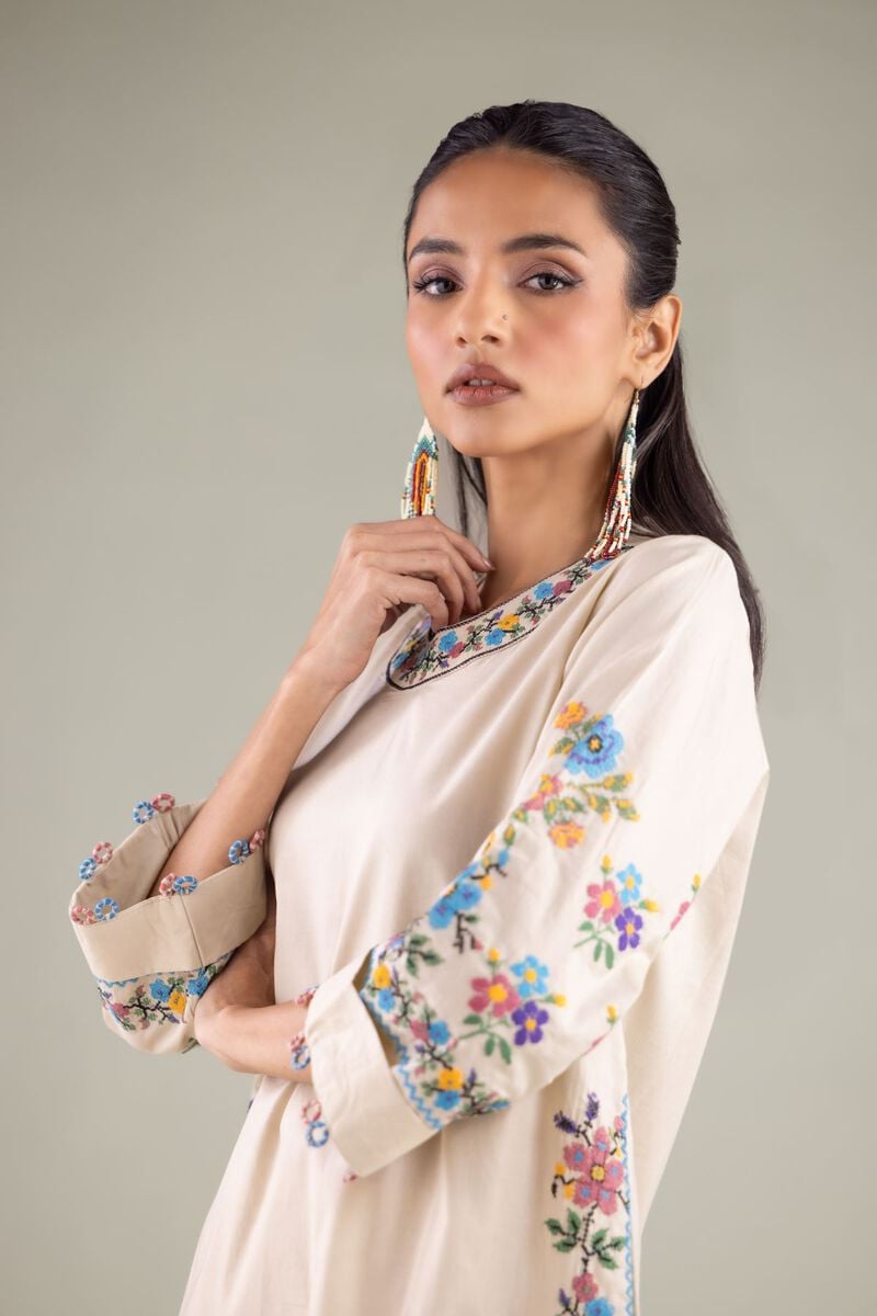 Embroidered | Cambric | Kurta | USD 40.00