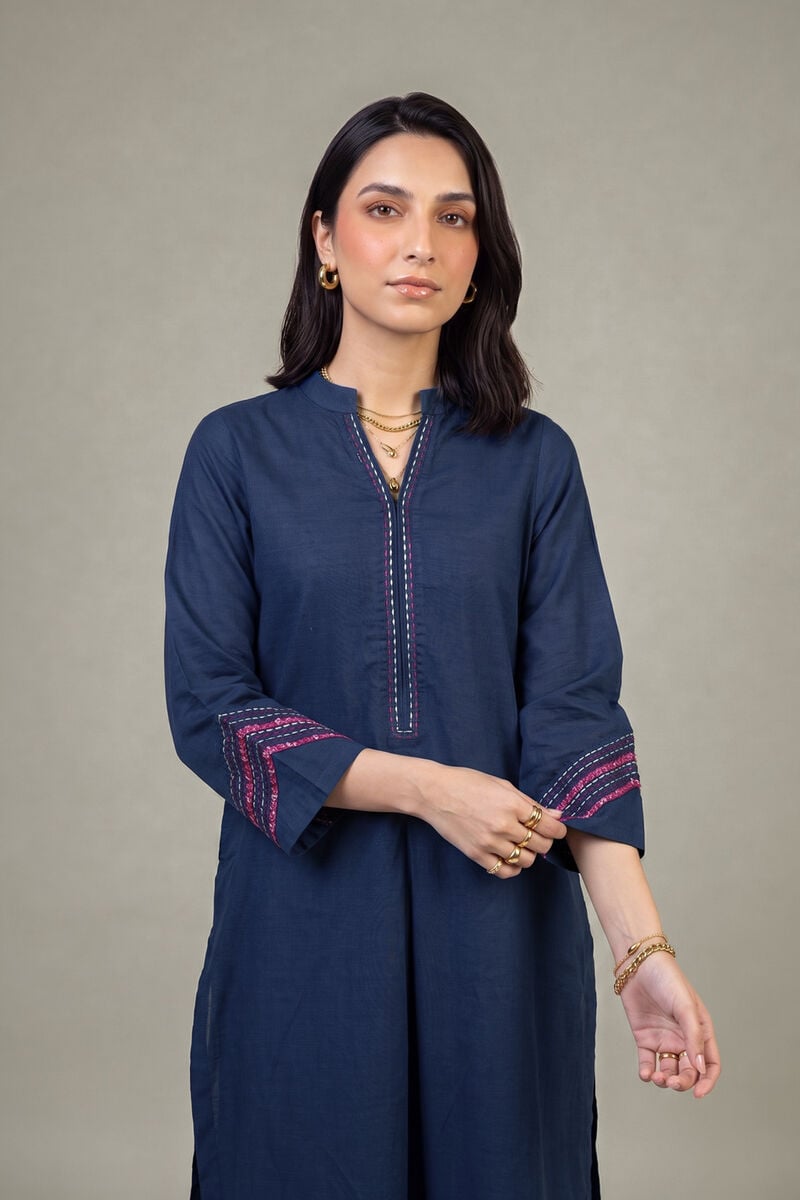 Embroidered | Light Khaddar | Tailored Khaddar Set | null