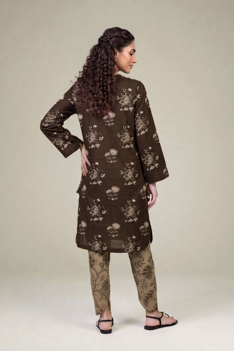 Printed | Light Khaddar | Printed Khaddar Kurta | USD 35.00