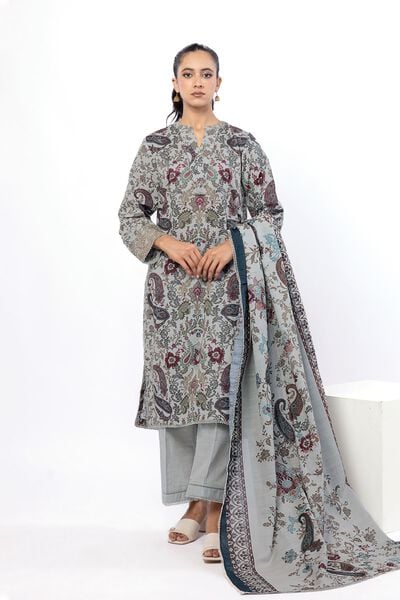 Embroidered | Light Khaddar | Tailored 3 Piece | USD 50.00