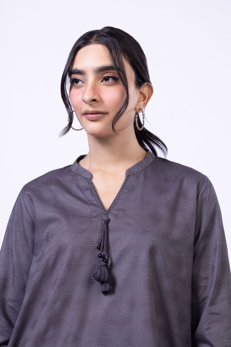 Dyed | Jacquard | Kurta | USD 30.00