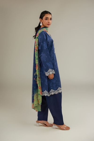 Embroidered | Cambric | Cambric Tailored 3-Piece | USD 75.00