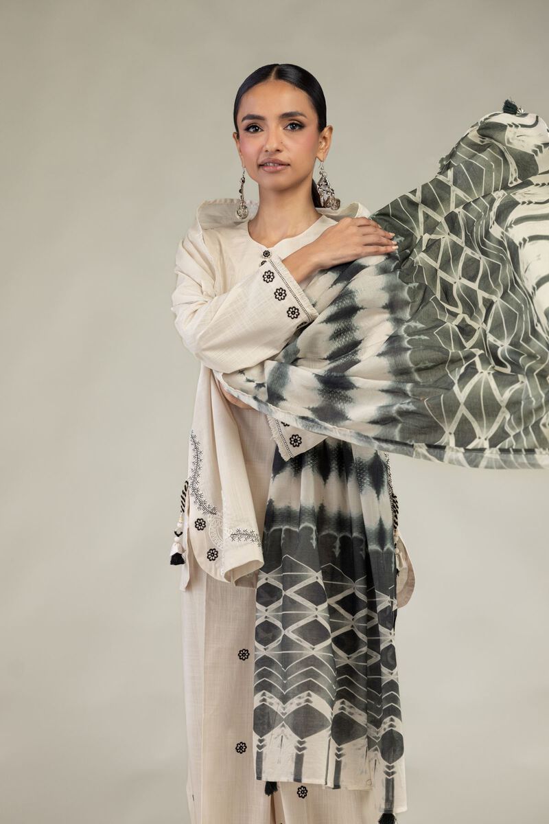 Textured Lawn | Embroidered | Textured Lawn Dupatta | USD 25.00