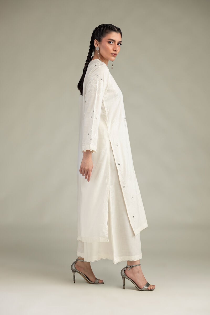 Embroidered | Raw Silk | Floral Silk Kurta | USD 60.00