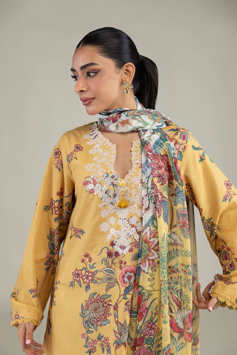 Embroidered | Textured Lawn | 3-Piece Tailored Lawn | USD 32.50