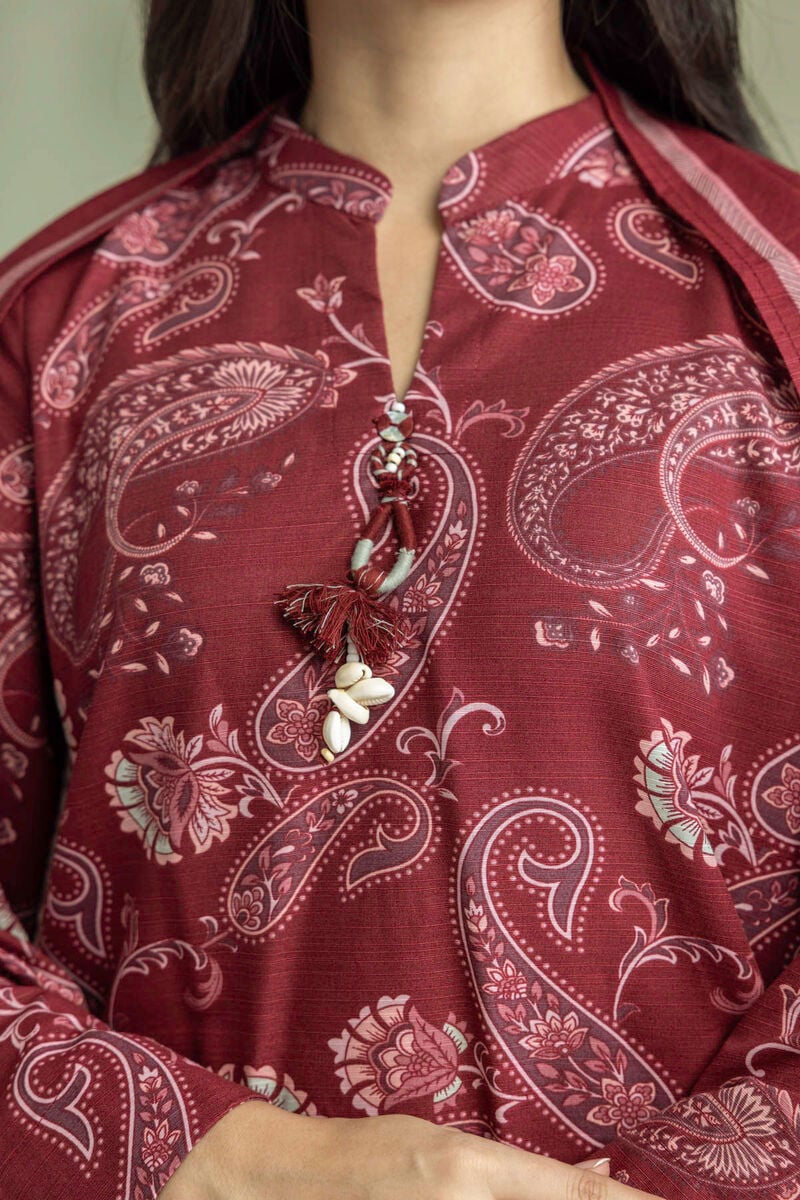 Printed | Light Khaddar | Tailored Khaddar Set | USD 65.00