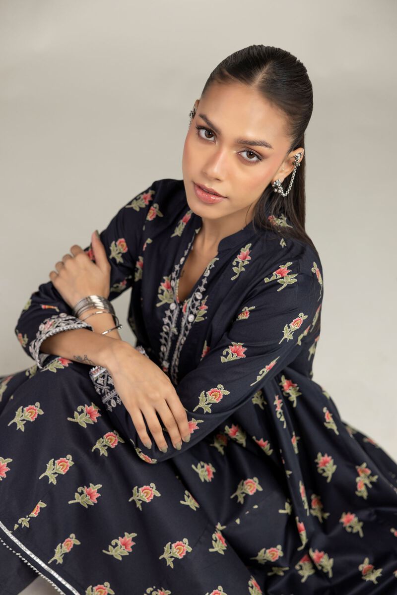 Embroidered | Cotton Viscose | Long Cotton Kurta | USD 45.00