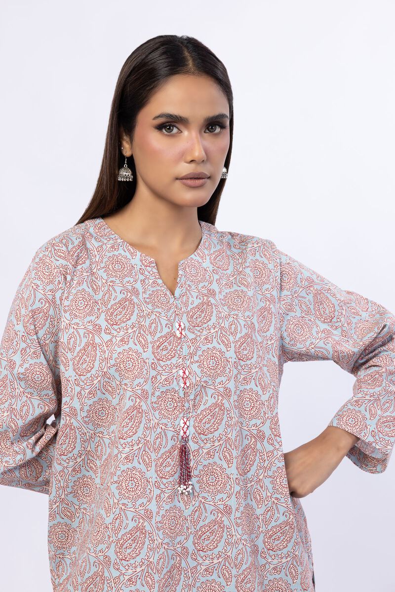 Printed | Crosshatch Poplin | Kurta | USD 12.50