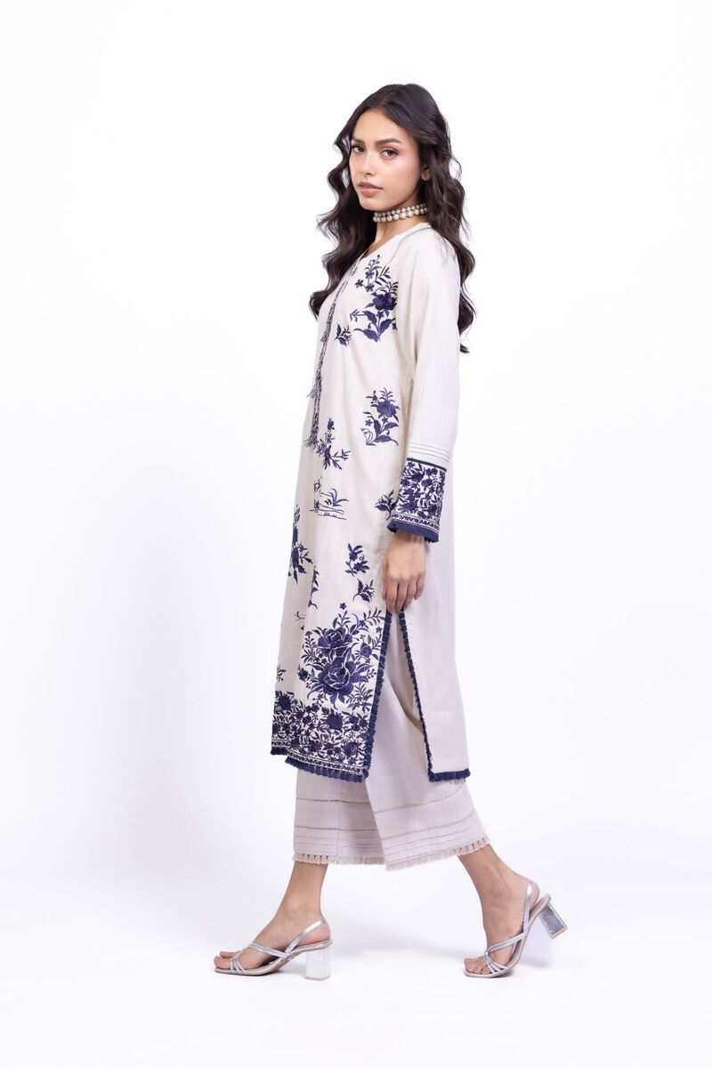 Embroidered | Heavy Textured Cotton | Kurta | USD 40.00