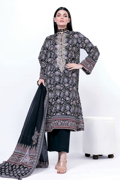 Embroidered | Lawn | Fabrics 3 Piece | USD 20.00