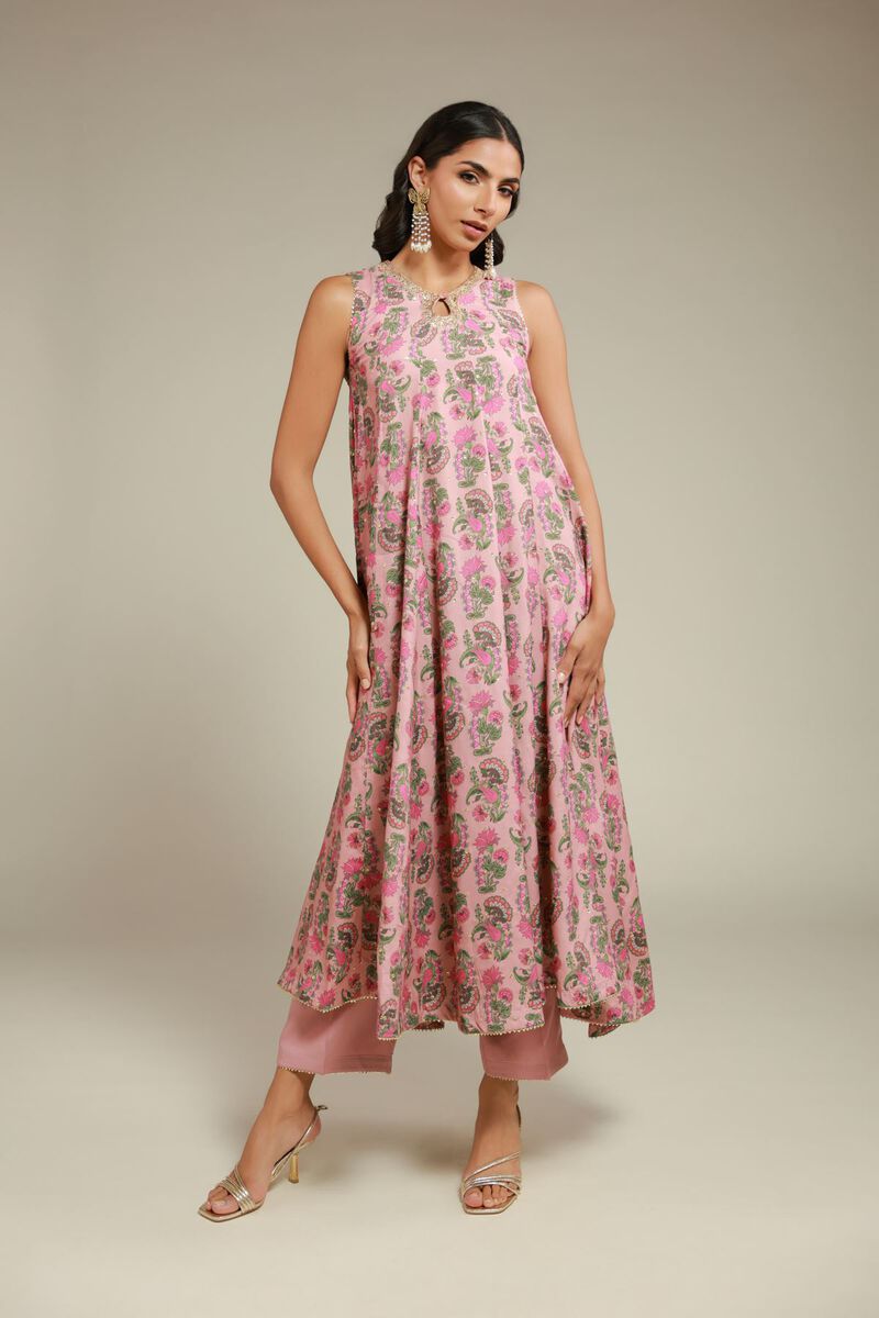 Embroidered | Raw Silk | 2 Piece Co-ord Set | Top and Bottom | USD 125.00