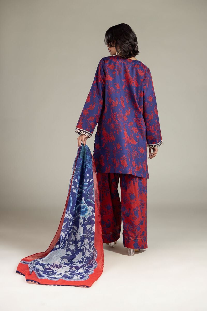 Embroidered | Cambric | Tailored 3-Piece Outfit | USD 80.00